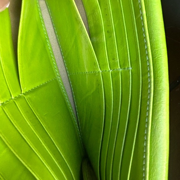 JIMMY CHOO AUTHENTIC SUEDE/LEATHER WALLET - Picture 15 of 16